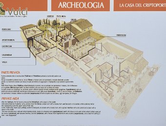 Reconstitution de la maison du cryptoportique